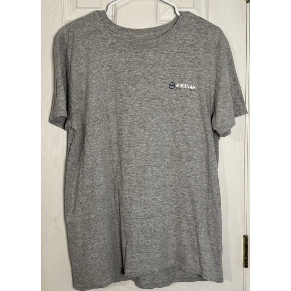 Magellan Outdoors Men's Gray T-shirt, Large